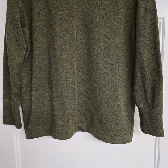 Women's Old Navy "Active" Green Knit Turtle Neck Pullover | Size Small Petite - Picture 8 of 9